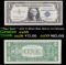 **Star Note** 1957 $1 Blue Seal Silver Certificate Grades Choice AU