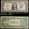 **Star Note** 1935F $1 Blue Seal Silver Certificate Grades vf+