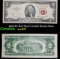 1963 $2 Red Seal United States Note Grades Select AU