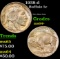 1938-d Buffalo Nickel 5c Grades Choice+ Unc