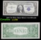 1957 $1 Blue Seal Silver Certificate Grades Choice AU/BU Slider