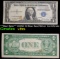 **Star Note** 1935E $1 Blue Seal Silver Certificate Grades vf+