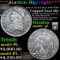 ***Auction Highlight*** 1831 Capped Bust Half Dollar O-115 R4 Near TOP POP! 50c Graded ms62+ pl By S