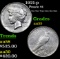 1921-p Peace Dollar $1 Grades Choice AU