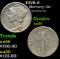 1928-d Mercury Dime 10c Grades Choice AU