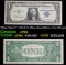 **Star Note** 1957A $1 Blue Seal Silver Certificate Grades vf++