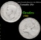 1944 Canada Quarter 25c KM-35 Grades vf++