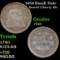 1856 Small Date Seated Liberty Dime 10c Grades vf+