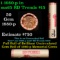 Shotgun Lincoln 1c roll, 1980-p 50 pcs Merchant Bank Wrapper.