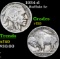 1934-d Buffalo Nickel 5c Grades vf++