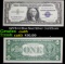 1957B $1 Blue Seal Silver Certificate Grades Gem CU