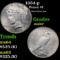 1934-p Peace Dollar $1 Grades Select+ Unc