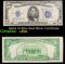 1934A $5 Blue Seal Silver Certificate Grades vf+