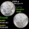 1889-p Morgan Dollar $1 Grades Choice+ Unc