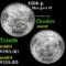 1886-p Morgan Dollar $1 Grades Choice+ Unc