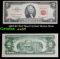 1963 $2 Red Seal United States Note Grades Select AU