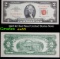 1963 $2 Red Seal United States Note Grades Select AU