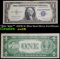 **Star Note** 1935E $1 Blue Seal Silver Certificate Grades Choice AU/BU Slider