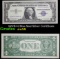 1957B $1 Blue Seal Silver Certificate Grades Choice AU/BU Slider