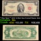 **Star Note** 1953 $2 Red Seal United States Note Grades f+