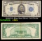 1934D $5 Blue Seal Silver Certificate Grades vf+