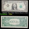 1963B $1 'Barr Note' Federal Reserve Note Grades vf+