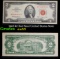 1963 $2 Red Seal United States Note Grades Select AU