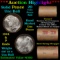 ***Auction Highlight*** Solid Uncirculated Peace silver dollar roll 1924 & P Ends, 20 coins (fc)