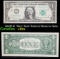 1963B $1 'Barr Note' Federal Reserve Note Grades vf+