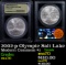 2002-p Olympic Salt Lake Modern Commem Dollar $1 Graded ms70, Perfection By USCG