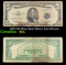 1953 $5 Blue Seal Silver Certificate Grades f+