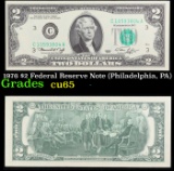 1976 $2 Federal Reserve Note (Philadelphia, PA) Grades Gem CU