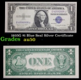1935G $1 Blue Seal Silver Certificate Grades AU, Almost Unc