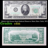 1950A $20 Green Seal Federal Reserve Note (New York, NY) Grades vf++