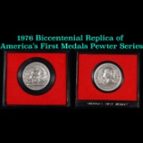 1976 Biccentenial Replica of America’s First Medals Pewter Series. Revolutionary Medal of Genral Hor