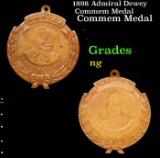 1898 Admiral Dewey Commem Medal Grades NG