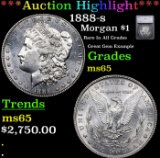 ***Auction Highlight*** 1888-s Morgan Dollar $1 Grades ms65 By SEGS (fc)
