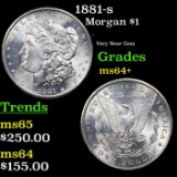 1881-s Morgan Dollar 1 Grades Choice+ Unc