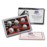 2007 United States Quarters Silver Proof Set - 5 pc set Low mintage.