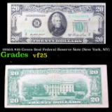 1950A $20 Green Seal Federal Reserve Note (New York, NY) Grades vf+