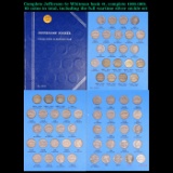 Complete Jefferson 5c Whitman book #1, complete 1938-1961. 65 coins in total, including the full war