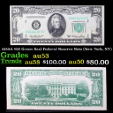 1950A $20 Green Seal Federal Reserve Note (New York, NY) Grades Select AU