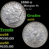 1886-o Morgan Dollar $1 Grades Choice AU