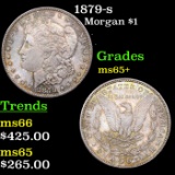 1879-s Morgan Dollar $1 Grades GEM+ Unc