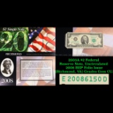 2003A $2 Federal Reserve Note, Uncirculated 2008 BEP Folio Issue (Richmond, VA) Grades Gem CU