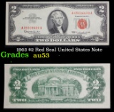 1963 $2 Red Seal United States Note Grades Select AU