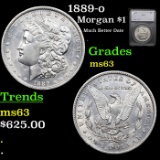 1889-o Morgan Dollar $1 Graded ms63 By SEGS