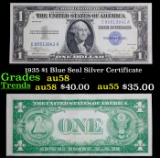 1935 $1 Blue Seal Silver Certificate Grades Choice AU/BU Slider