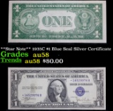 **Star Note** 1935C $1 Blue Seal Silver Certificate Grades Choice AU/BU Slider