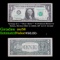 Group of 5 **Star Note** $1 Federal Reserve Notes, Series 1963 to 2009, XF to CU Grade Grades Choice